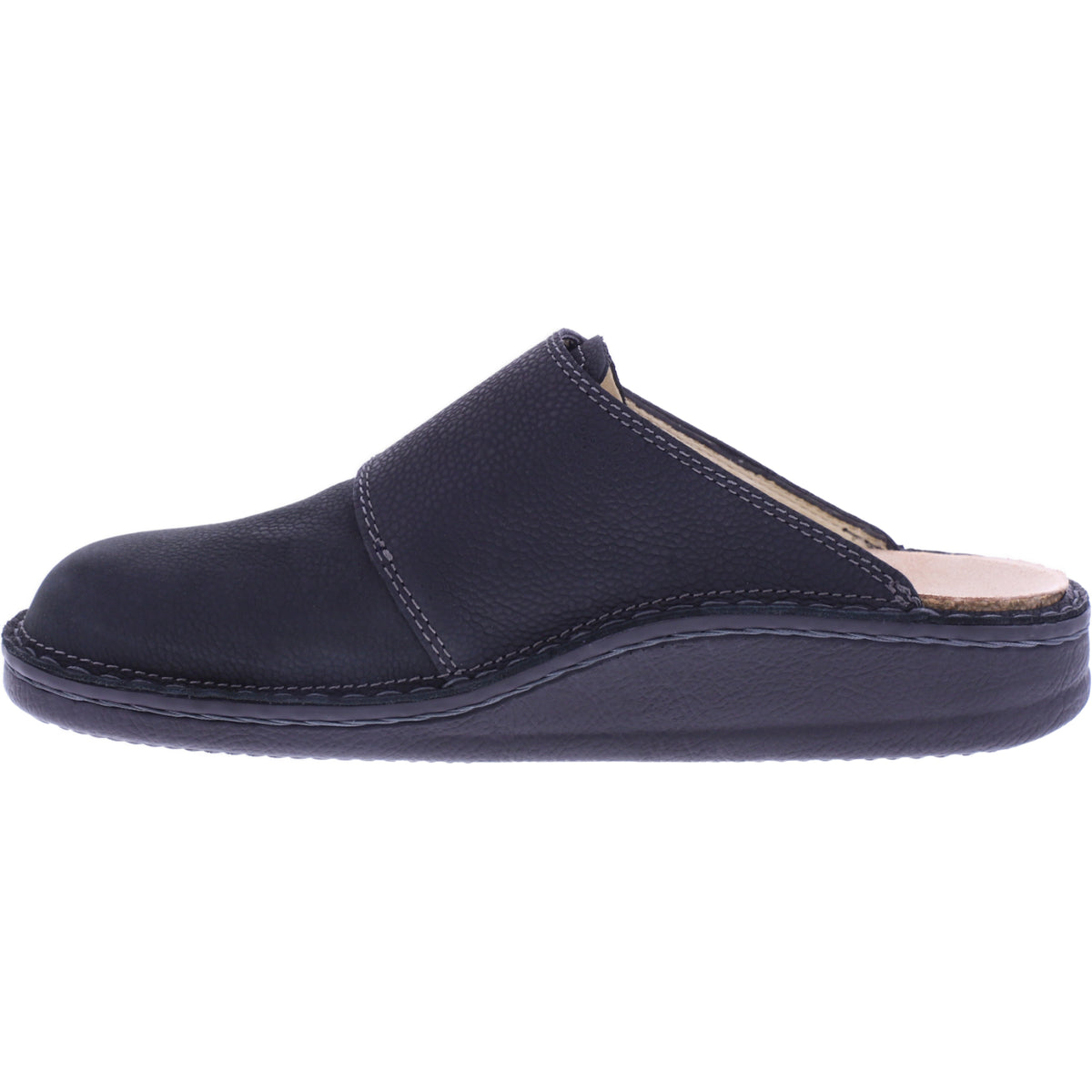 Finn Comfort | Amalfi | Schwarz Leder | Wechselfußbett | 01515-834393 | Herren Clogs