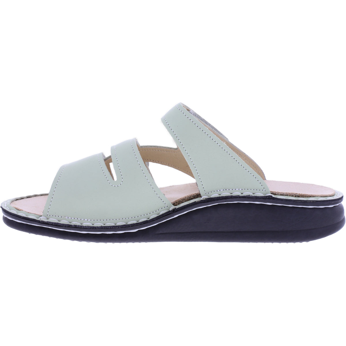 Finn Comfort | Agueda | Mintgrün | Leder | Wechselfußbett | 01538-846078 | Damen Pantoletten