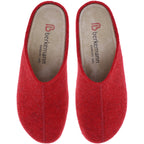 Berkemann | Lauren | Rot Filz | Leisten: Brisbane | Weite: G | 01553-235 | Damen Hausschuhe