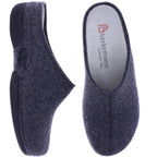 Berkemann | Lauren | Dunkelgrau Filz | Leisten: Brisbane | Weite: G | 01553-937 | Damen Clogs