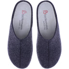 Berkemann | Lauren | Dunkelgrau Filz | Leisten: Brisbane | Weite: G | 01553-937 | Damen Clogs