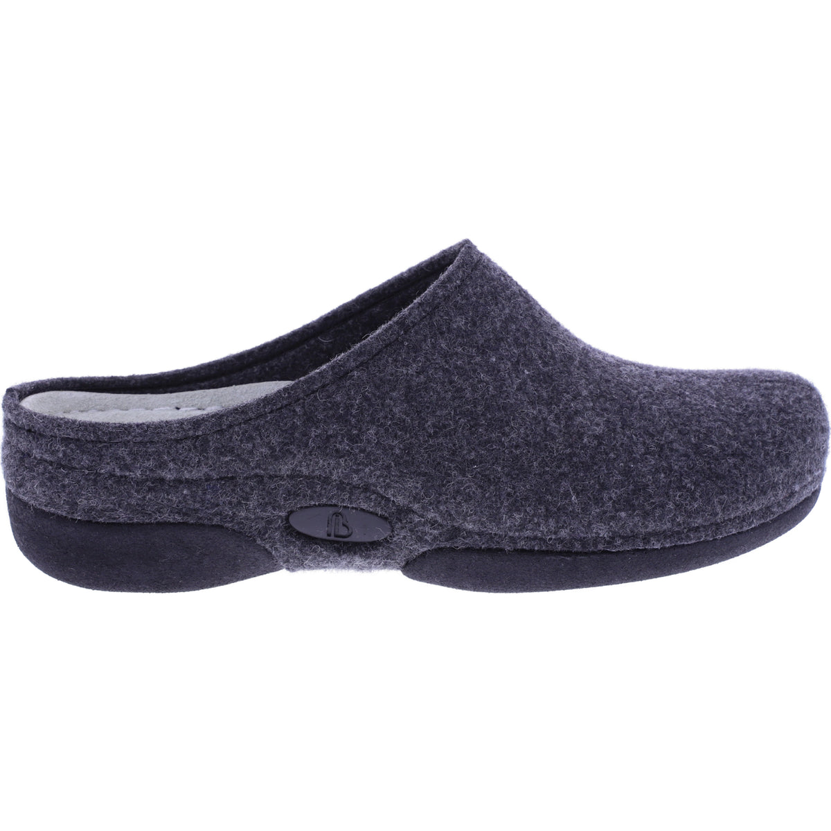 Berkemann | Lauren | Dunkelgrau Filz | Leisten: Brisbane | Weite: G | 01553-937 | Damen Clogs