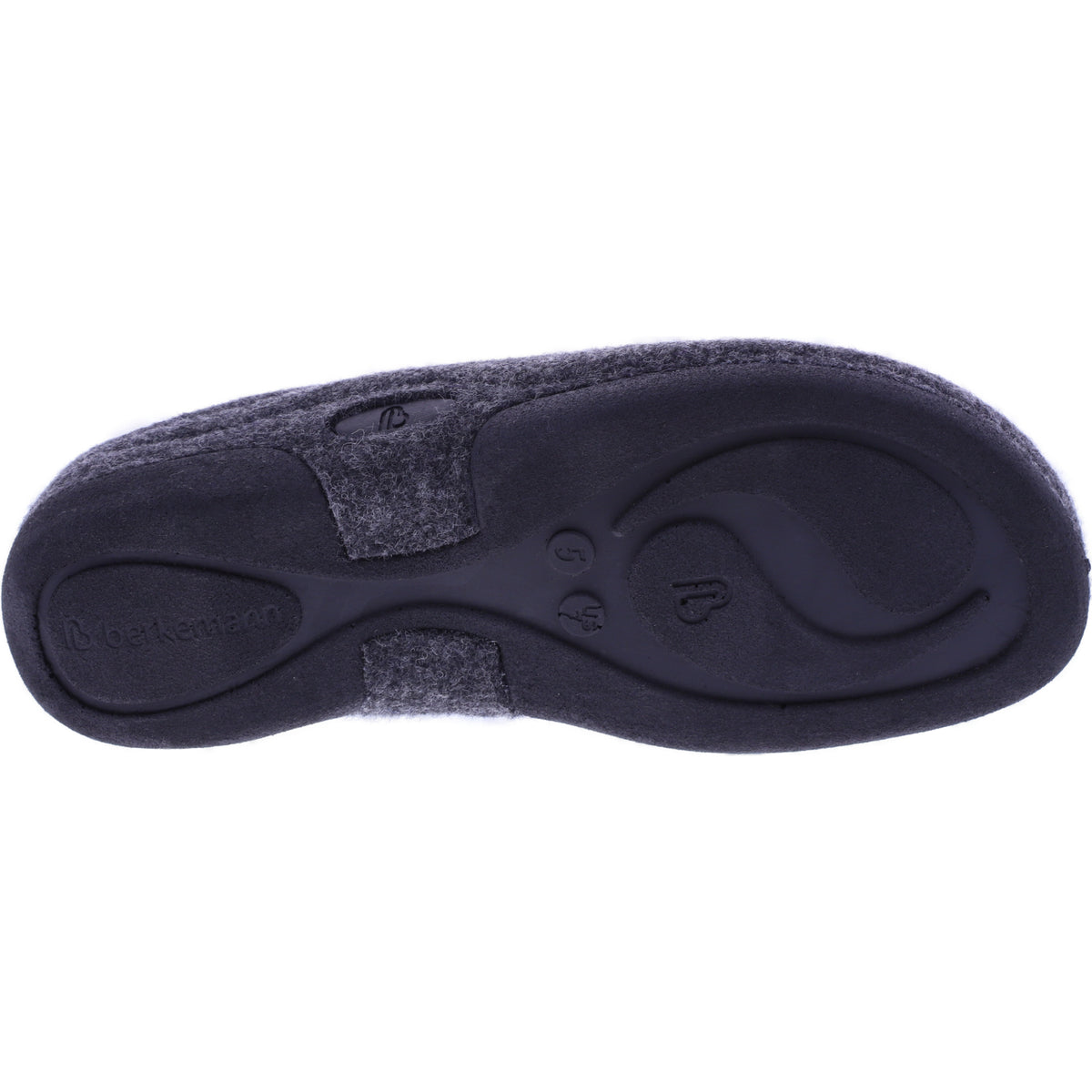 Berkemann | Lauren | Dunkelgrau Filz | Leisten: Brisbane | Weite: G | 01553-937 | Damen Clogs