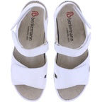 Berkemann | Jacklyn | Perlweiß Kalbsleder | Form: Sunbury | 01605-120 | Damen Sandalen
