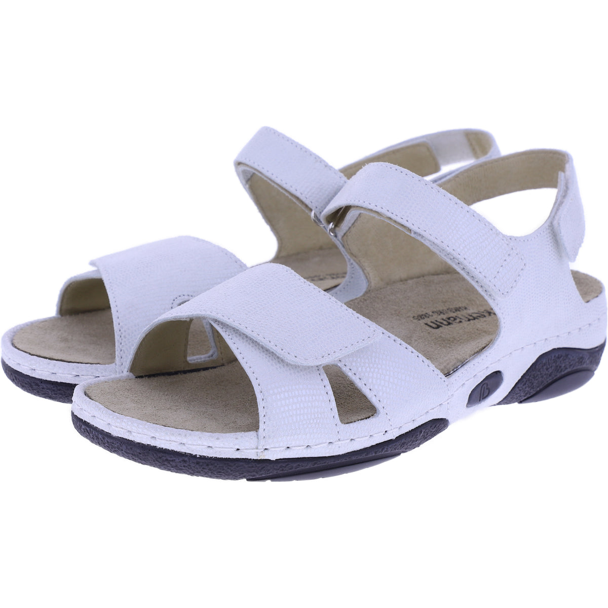 Berkemann | Jacklyn | Perlweiß Kalbsleder | Form: Sunbury | 01605-120 | Damen Sandalen