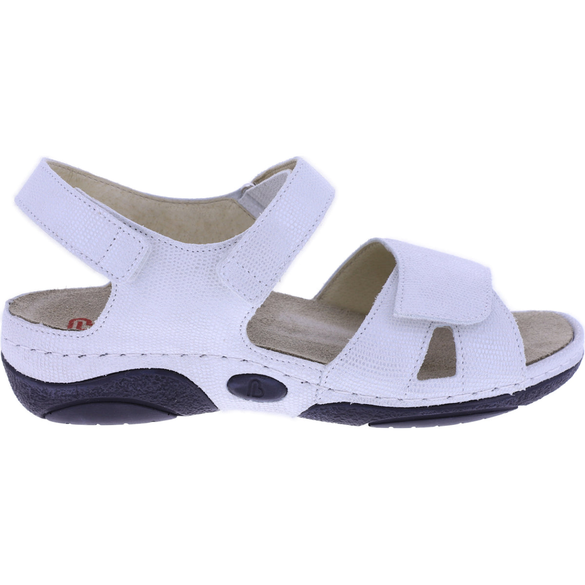 Berkemann | Jacklyn | Perlweiß Kalbsleder | Form: Sunbury | 01605-120 | Damen Sandalen
