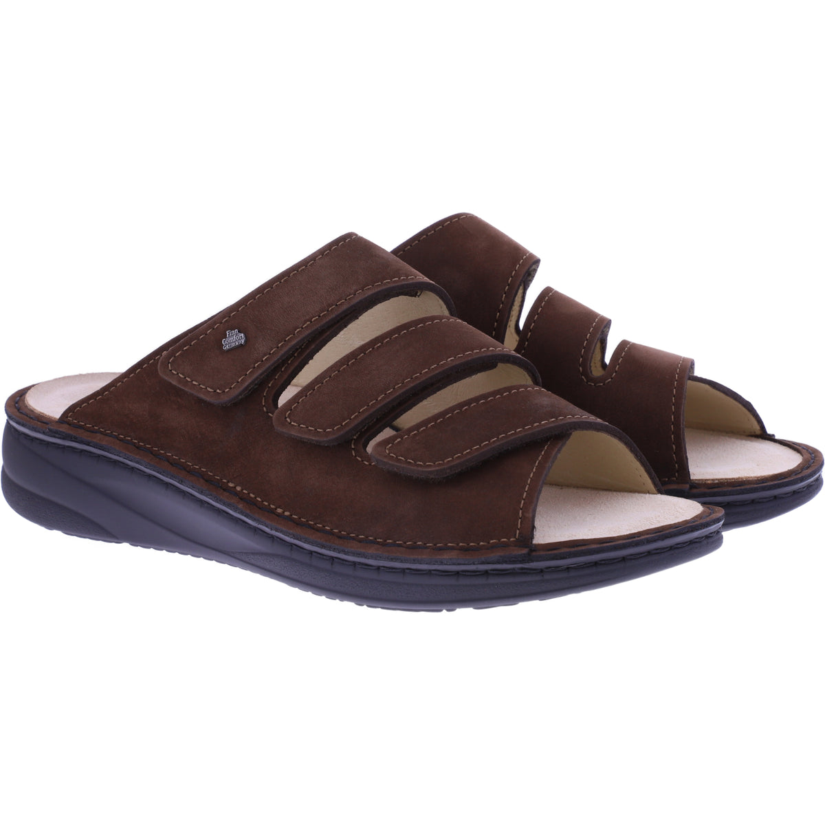 Finn Comfort | Keros | Coffee-Braun | "Mellow-Supersoft" | Wechselfußbett | 01702-751432 | Herren