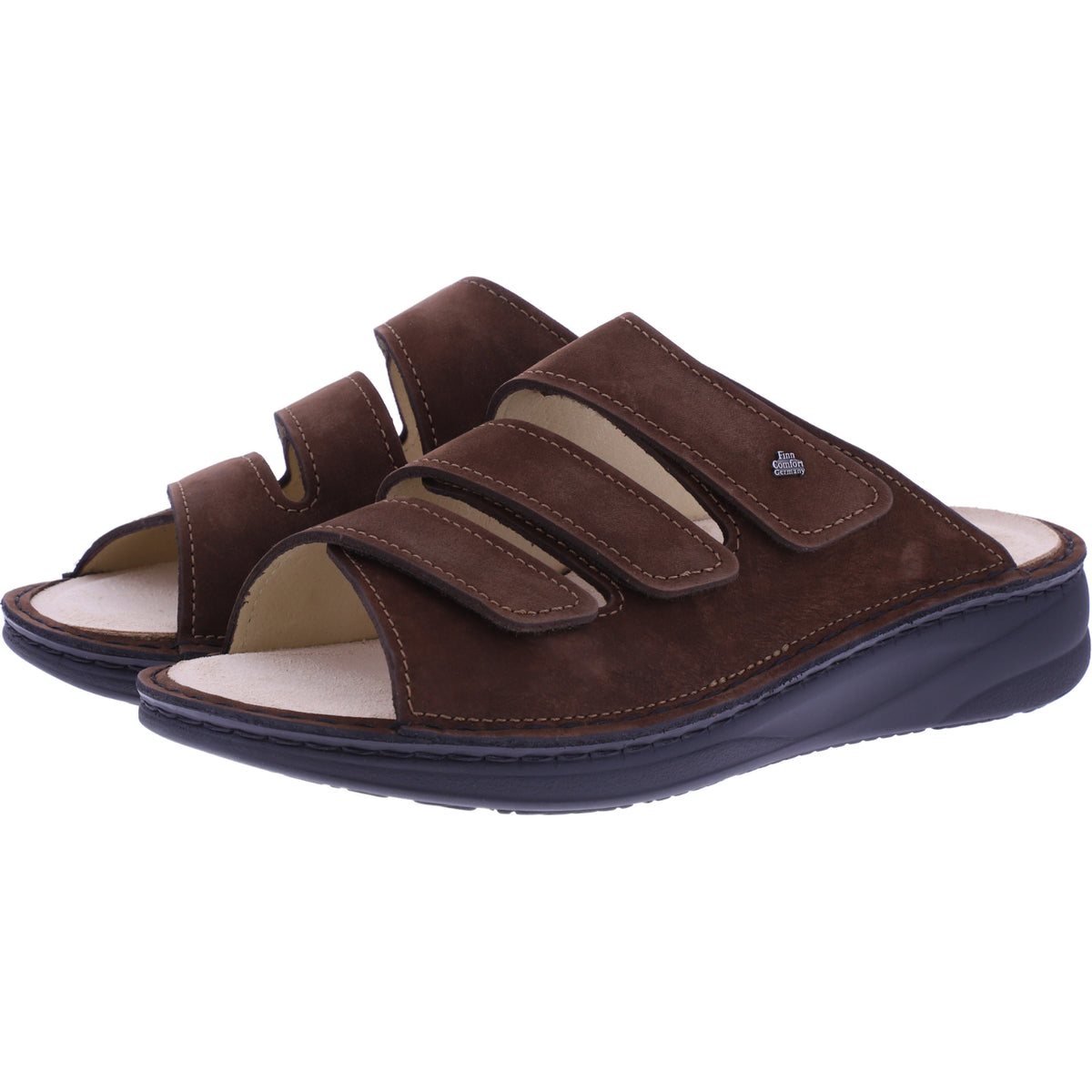 Finn Comfort | Keros | Coffee-Braun | "Mellow-Supersoft" | Wechselfußbett | 01702-751432 | Herren