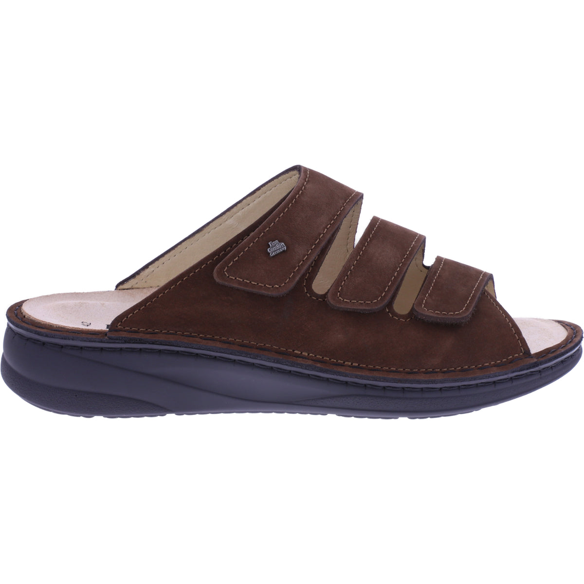 Finn Comfort | Keros | Coffee-Braun | "Mellow-Supersoft" | Wechselfußbett | 01702-751432 | Herren