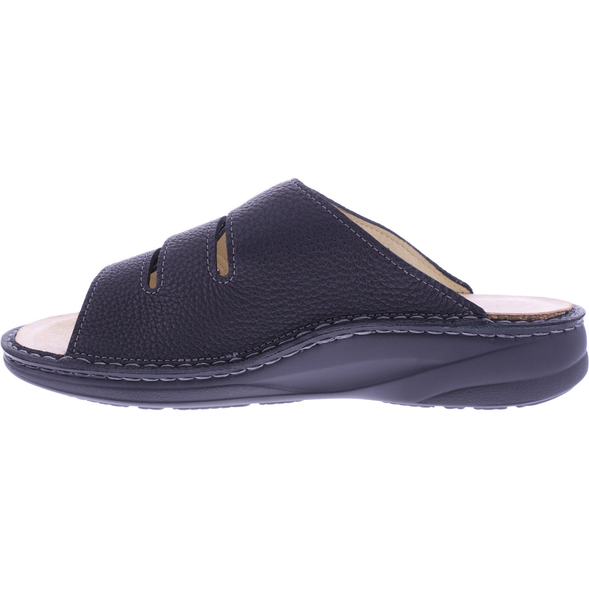 Finn Comfort | Keros | Schwarz Leder | "Mellow-Supersoft" | Wechselfußbett | 01702-813099 | Herren