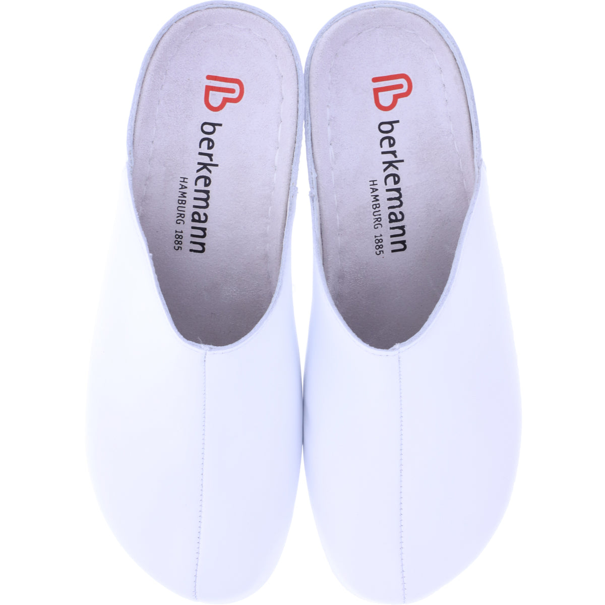 Berkemann | Modell: Jada | Weiß Kalbsleder | Leisten: Canbera | 01753-101 | Damen Clogs
