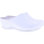 Berkemann | Modell: Jada | Weiß Kalbsleder | Leisten: Canbera | 01753-101 | Damen Clogs
