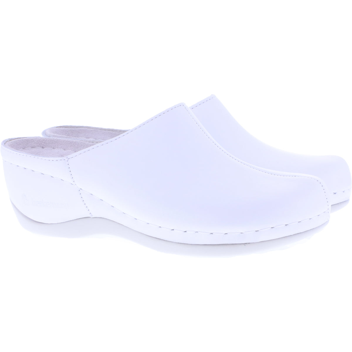 Berkemann | Modell: Jada | Weiß Kalbsleder | Leisten: Canbera | 01753-101 | Damen Clogs