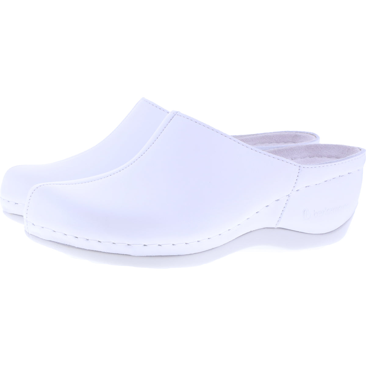 Berkemann | Modell: Jada | Weiß Kalbsleder | Leisten: Canbera | 01753-101 | Damen Clogs