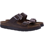 Berkemann | Modell: Adam | Dunkelbraun Leder | Leisten: Baar | 01950-493 | Herren Pantoletten
