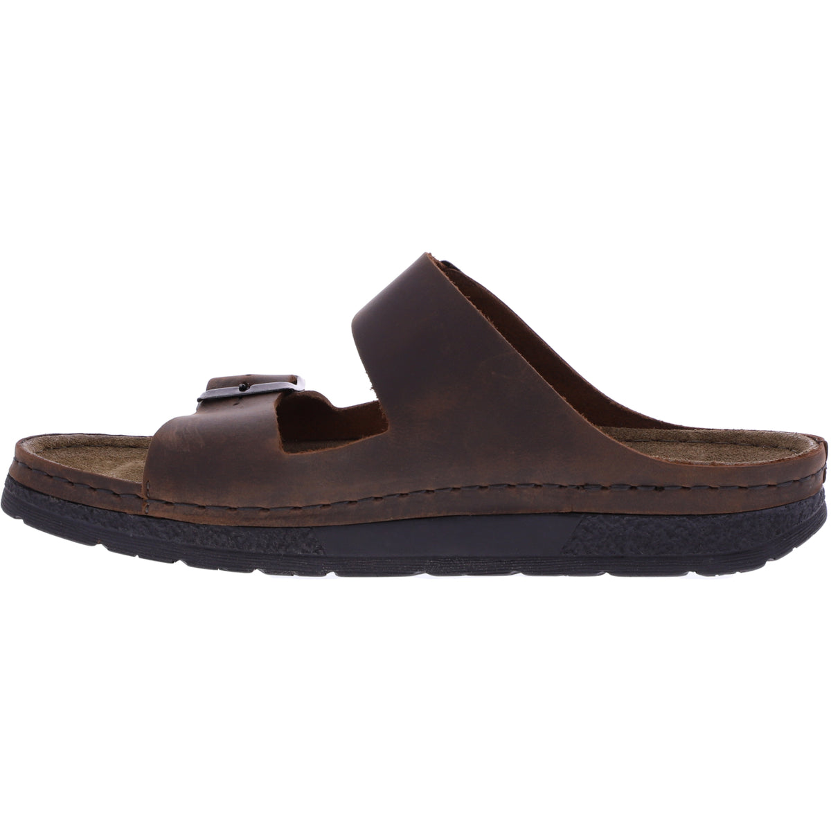 Berkemann | Modell: Adam | Dunkelbraun Leder | Leisten: Baar | 01950-493 | Herren Pantoletten