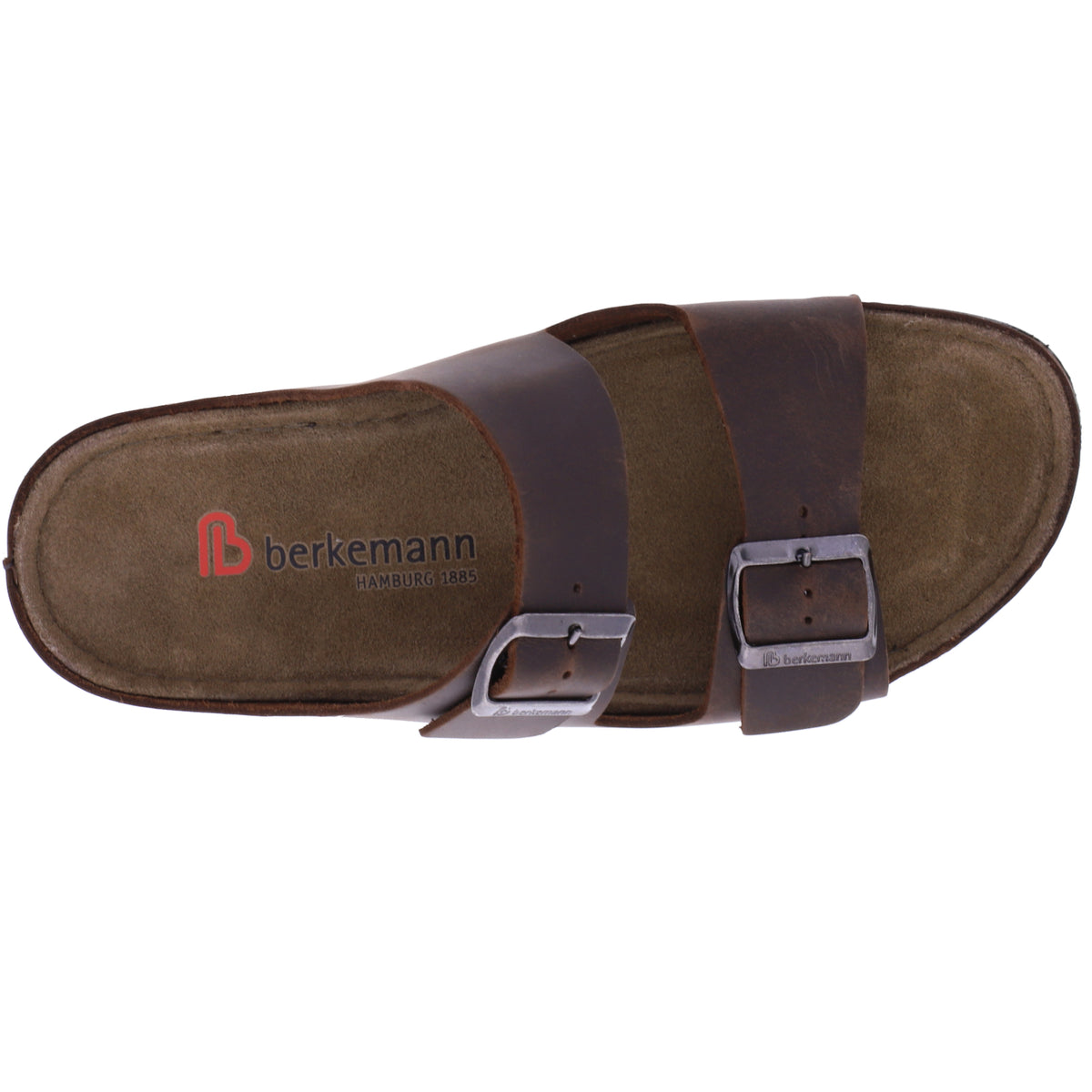 Berkemann | Modell: Adam | Dunkelbraun Leder | Leisten: Baar | 01950-493 | Herren Pantoletten