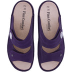 Finn Comfort | Sansibar | Violett | Wechselfußbett | 02550-834231 | Damen Pantoletten