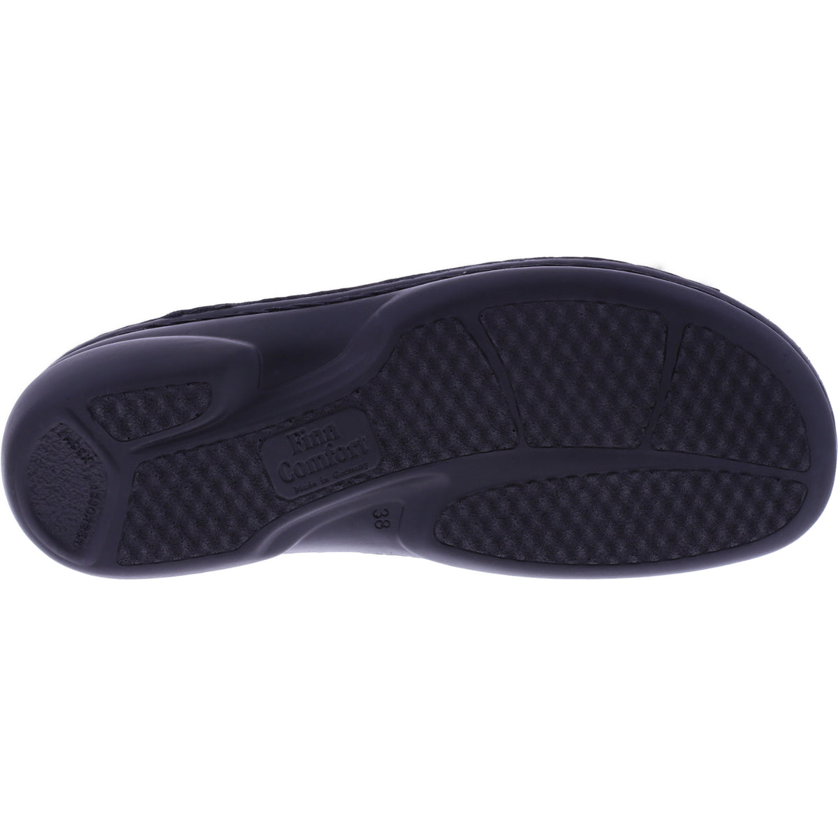 Finn Comfort | Sansibar | Ocean-Dunkelblau | Wechselfußbett | 02550-852042 | Damen Pantoletten
