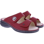 Finn Comfort | Colina | Pomodore-Rot | Leder | Wechselfußbett | 02628-604420 | Damen Pantoletten