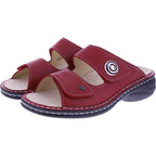 Finn Comfort | Colina | Pomodore-Rot | Leder | Wechselfußbett | 02628-604420 | Damen Pantoletten