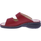 Finn Comfort | Colina | Pomodore-Rot | Leder | Wechselfußbett | 02628-604420 | Damen Pantoletten