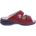 Finn Comfort | Colina | Pomodore-Rot | Leder | Wechselfußbett | 02628-604420 | Damen Pantoletten
