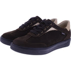Finn Comfort | Interlagos | Espresso-Oro | Leder | Wechselfußbett | 02791-902980 | Damen Sneaker