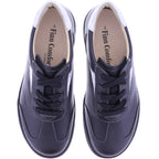 Finn Comfort | Interlagos | Schwarz-Silber | Leder | Wechselfußbett | 02791-902998 | Damen Sneaker