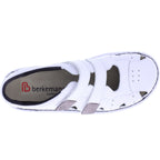 Berkemann | Modell: Larena | Weiß mit schwarzer Sohle | Form: Lugano | 03100-101 | Damen