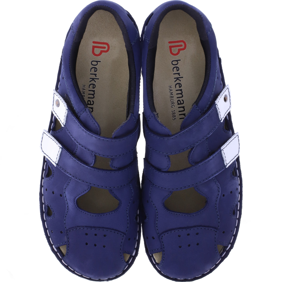 Berkemann | Modell: Larena | Blau Nubuk | Leisten: Lugano | 03100-353 | Damen