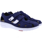Berkemann | Modell: Larena | Blau Nubuk | Leisten: Lugano | 03100-353 | Damen