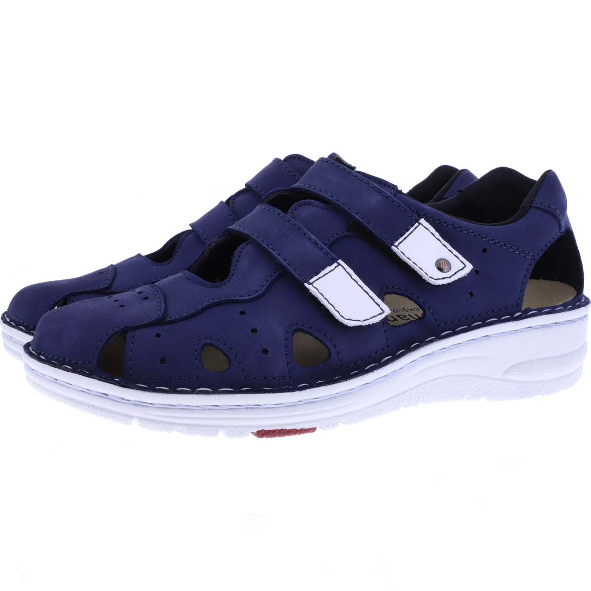 Berkemann | Modell: Larena | Blau Nubuk | Leisten: Lugano | 03100-353 | Damen