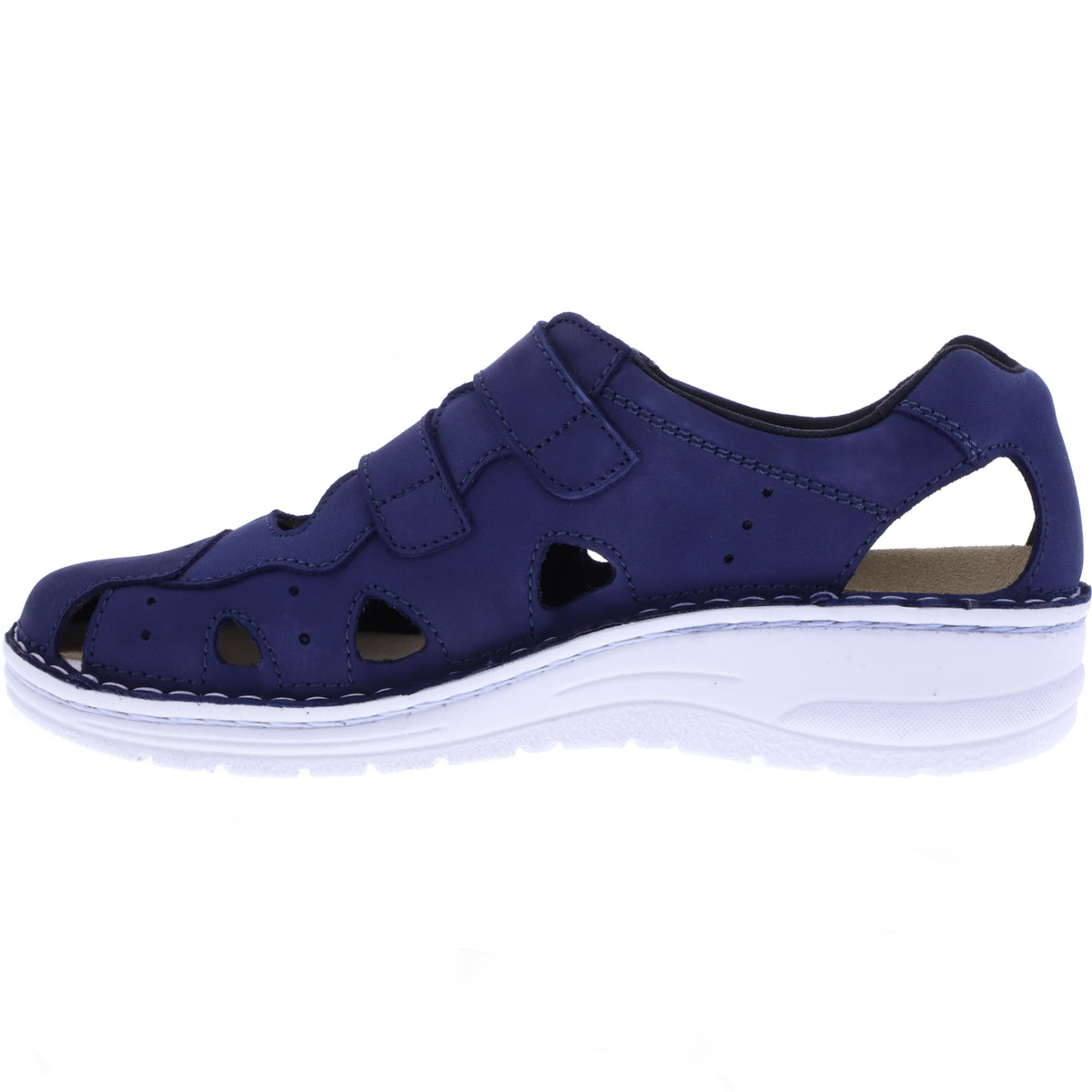 Berkemann | Modell: Larena | Blau Nubuk | Leisten: Lugano | 03100-353 | Damen