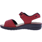 Berkemann / Modell: Leni / Signalrot Kalbsleder / Leisten: Lugano / Art: 03102-275 / Damen Sandalen