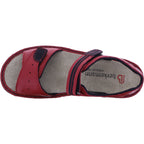 Berkemann / Modell: Leni / Signalrot Kalbsleder / Leisten: Lugano / Art: 03102-275 / Damen Sandalen
