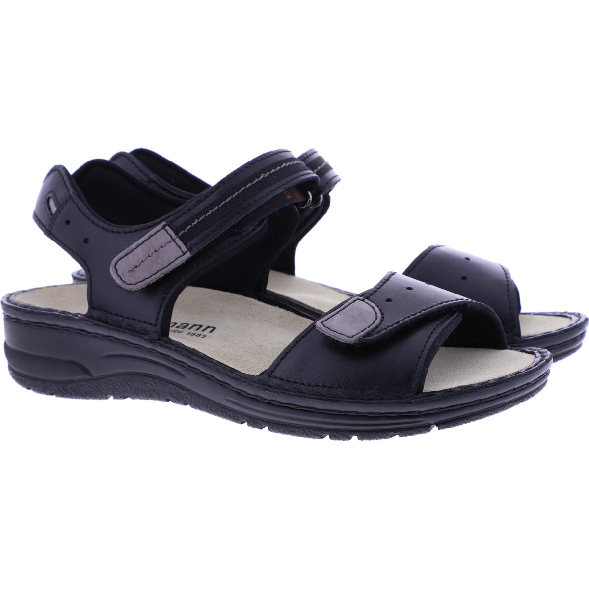 Berkemann | Modell: Leni | Schwarz Glattleder | Leisten: Lugano | 03102-900 | Damen