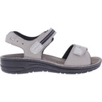 Berkemann | Modell: Leni | Grau Nubuk Kalbsleder | Leisten: Lugano | 03102-980 | Damen Sandalen