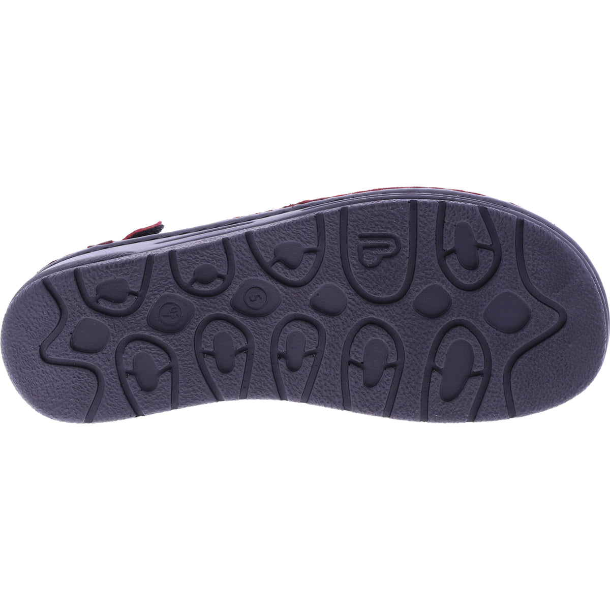 Berkemann | Modell: Neele | Rot Nubuk | Leisten: Lugano | 03116-234 | Damen Sandalen