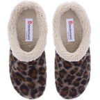 Berkemann | Tala | Leo Filz | Warmfutter | Form: Cortina | Weite: G | 03200-138 | Damen Hausschuhe