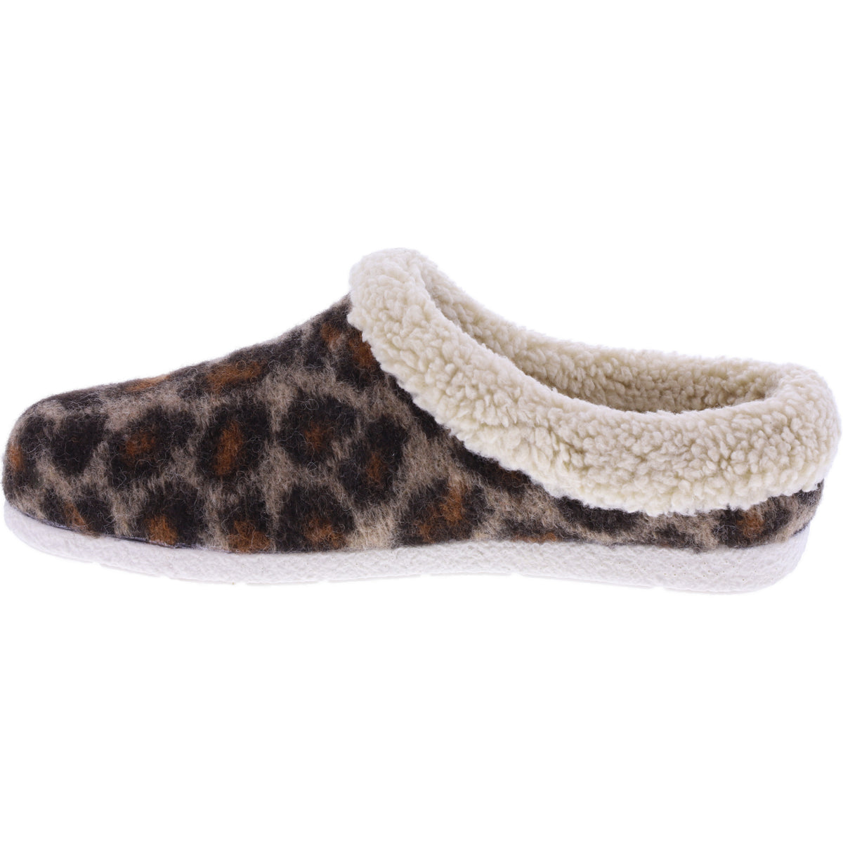 Berkemann | Tala | Leo Filz | Warmfutter | Form: Cortina | Weite: G | 03200-138 | Damen Hausschuhe