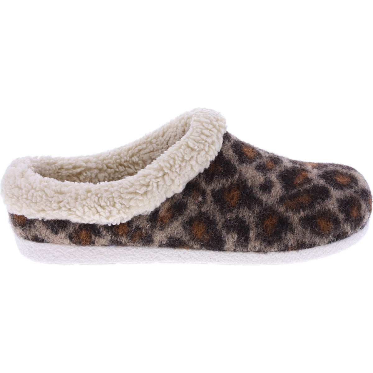 Berkemann | Tala | Leo Filz | Warmfutter | Form: Cortina | Weite: G | 03200-138 | Damen Hausschuhe