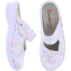 Berkemann | Heliane | Paisley Kalbsleder-Stretch | Form: Aventin | 03457-009 | Damen Clogs