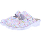 Berkemann | Heliane | Paisley Kalbsleder-Stretch | Form: Aventin | 03457-009 | Damen Clogs
