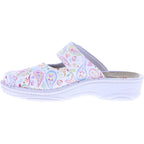 Berkemann | Heliane | Paisley Kalbsleder-Stretch | Form: Aventin | 03457-009 | Damen Clogs