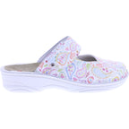 Berkemann | Heliane | Paisley Kalbsleder-Stretch | Form: Aventin | 03457-009 | Damen Clogs