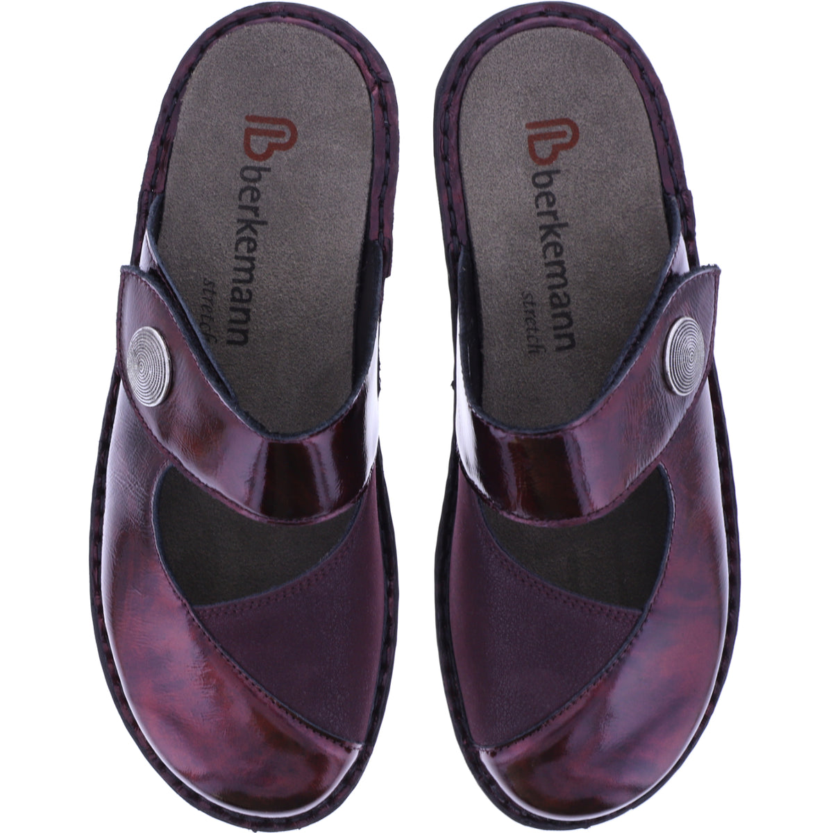 Berkemann | Heliane | Bordeaux Lackleder-Stretch | Form: Aventin | 03457-267 | Damen