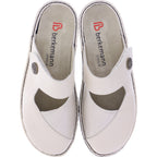 Berkemann | Modell: Heliane | Beige Leder-Stretch | Leisten: Aventin | 03457-725 | Damen Clogs