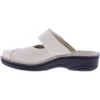 Berkemann | Modell: Heliane | Beige Leder-Stretch | Leisten: Aventin | 03457-725 | Damen Clogs