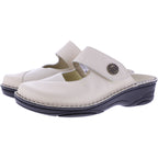 Berkemann | Modell: Heliane | Beige Leder-Stretch | Leisten: Aventin | 03457-725 | Damen Clogs